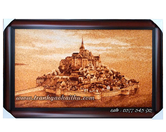 Tranh gao Tòa Lâu Đài Châu âu